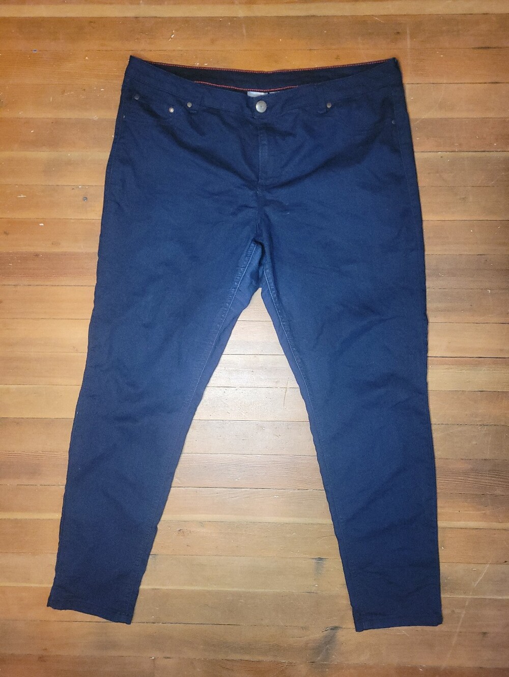 Skinny Dark Wash Stretch Denim Jeans